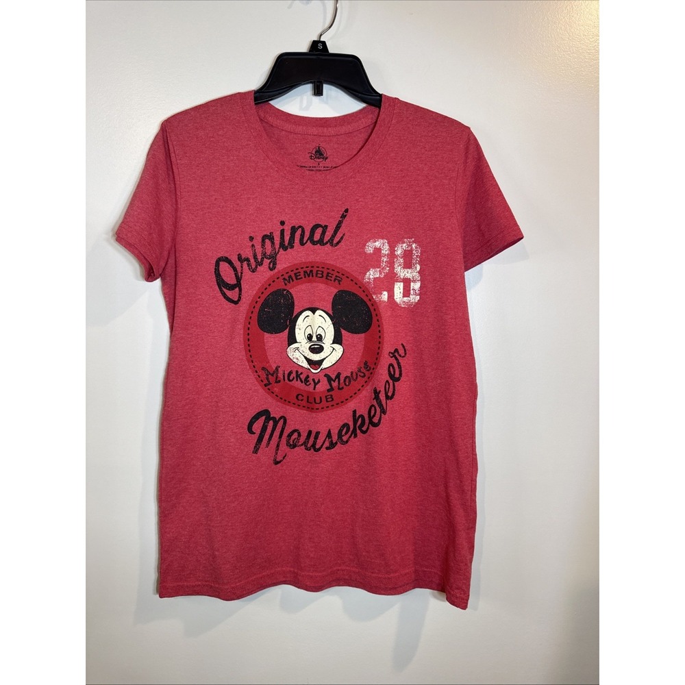 Disney Original Mouseketeer‎ Mickey Mouse Club Shirt Short Sleeve T-Shirt  XS